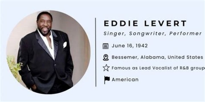 Eddie Levert Biography, Age, Height, Wife, Net Worth, Family