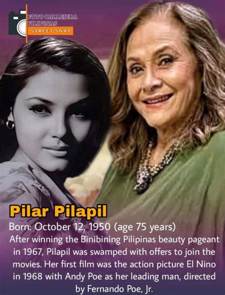 Pilar Pilapil Biography, Age, Height, Husband, Net Worth, Family