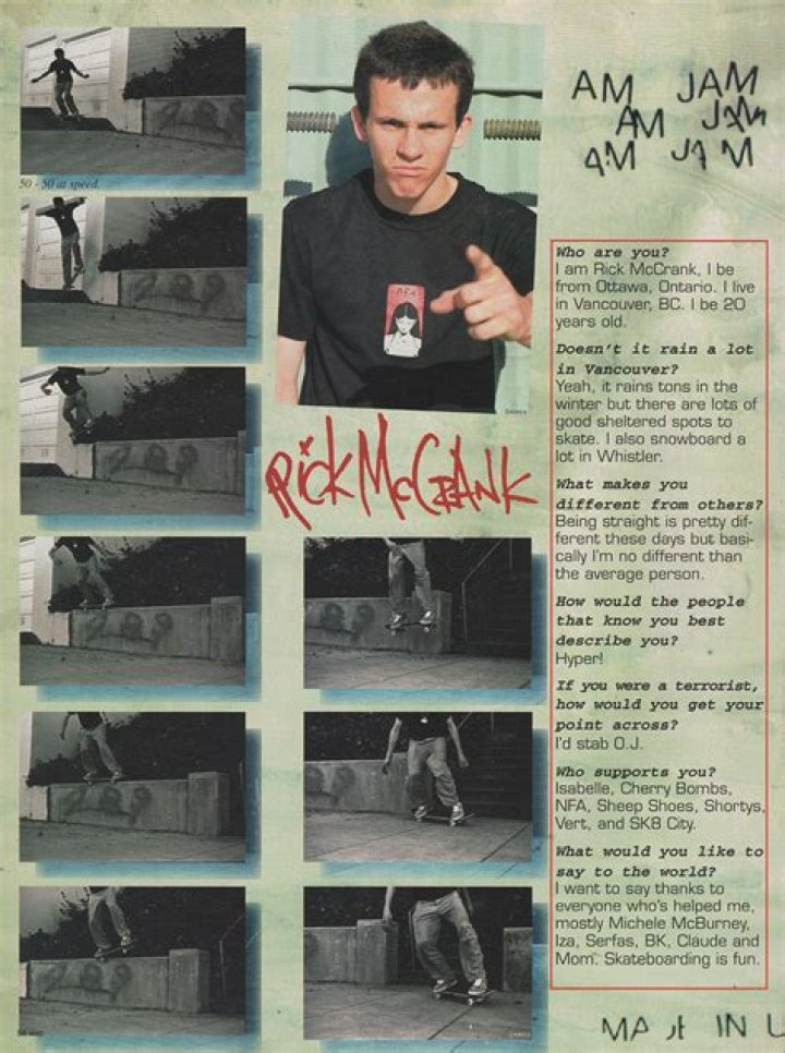 Rick McCrank biografía, edad, altura, esposo, net worth, familia